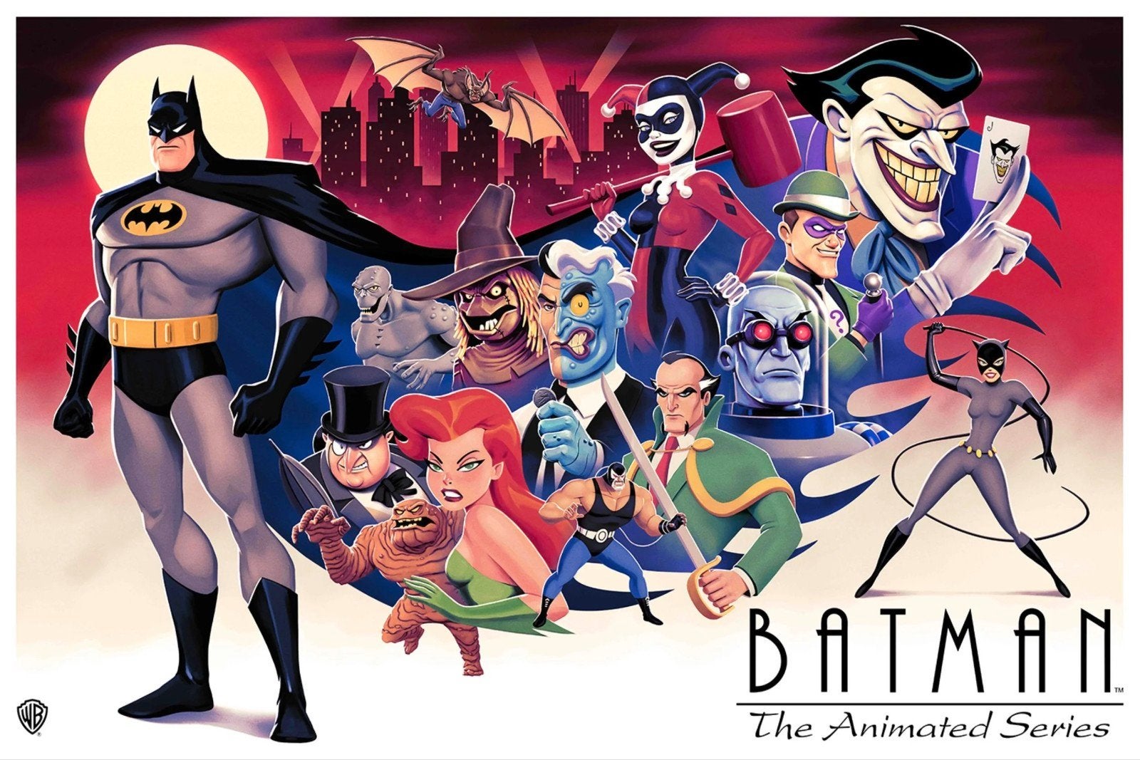 batman the animated series, Verzamelen, Posters, Ophalen of Verzenden