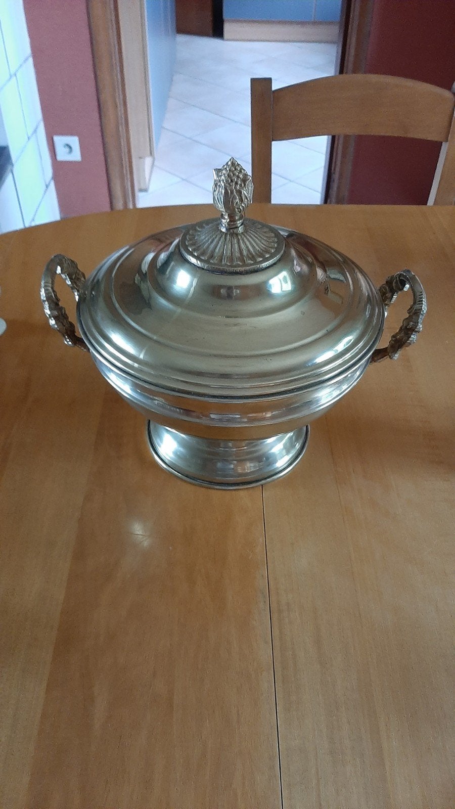 Très belle soupière en cuivre, Antiquités & Art, Enlèvement, Bronze