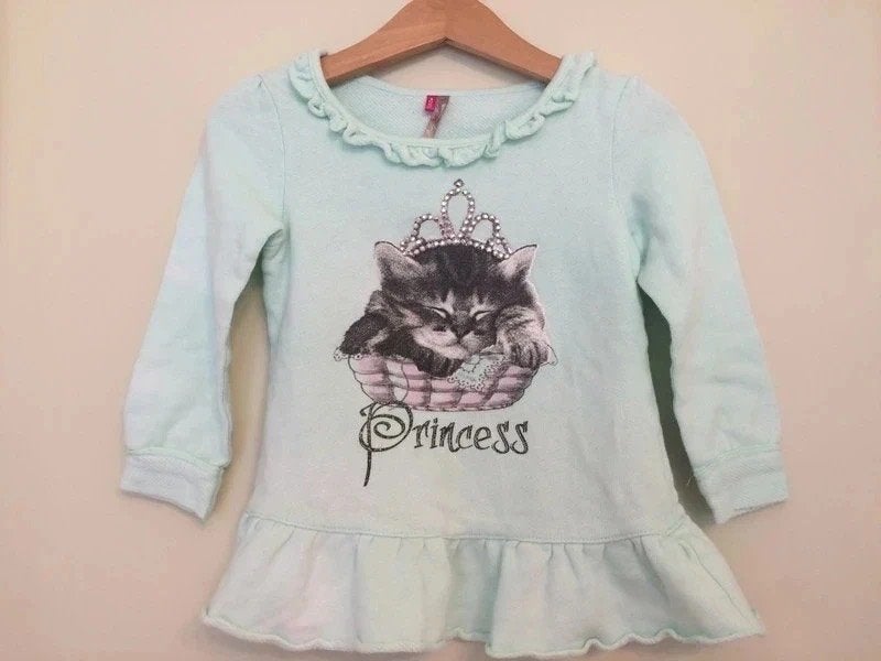 Tunique/t-shirt Princess chat, Orchestra, 3 ans, Kinderen en Baby's, Kinderkleding | Maat 98, Ophalen of Verzenden, Gebruikt
