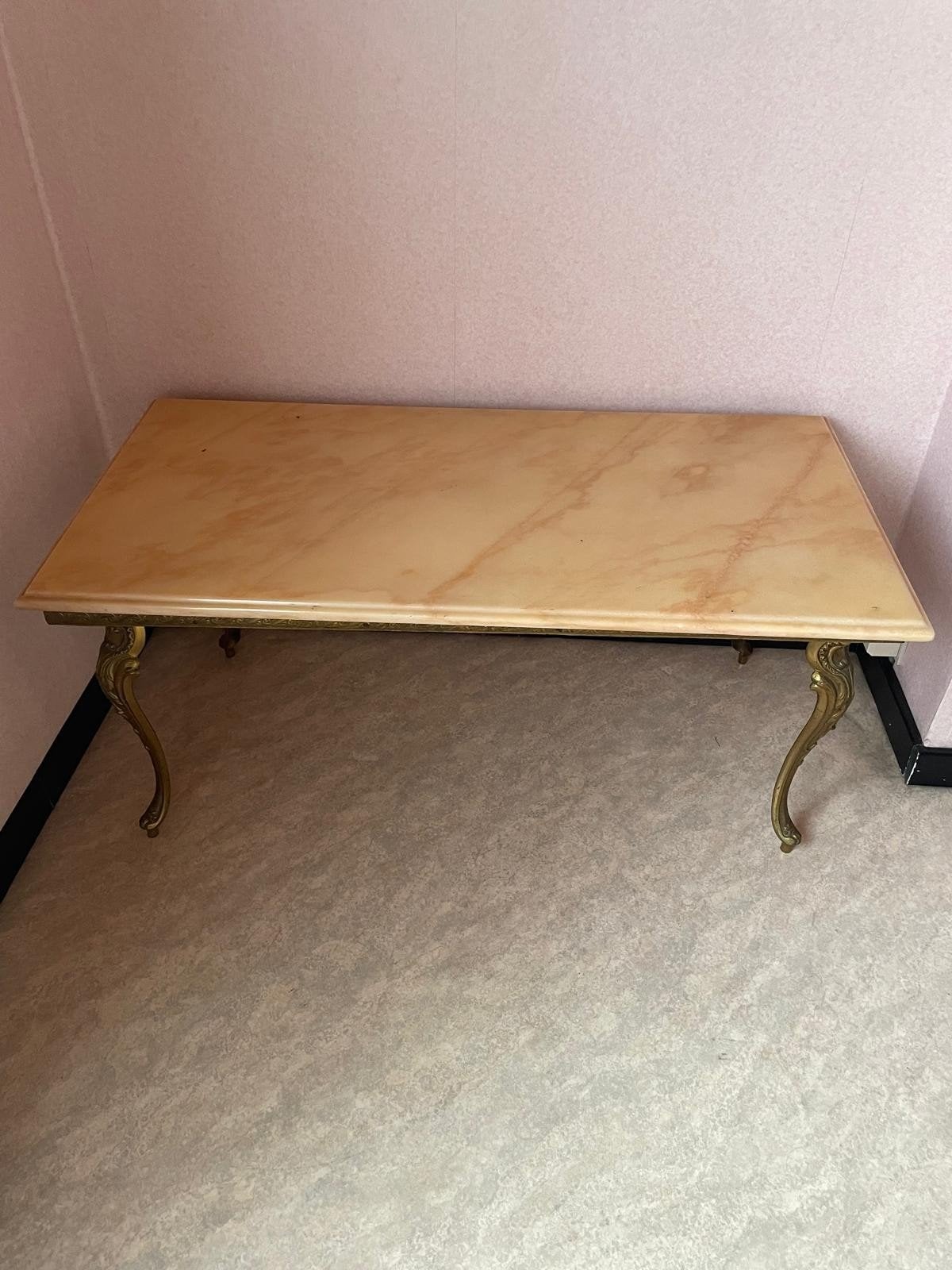 table  de salon, Ophalen