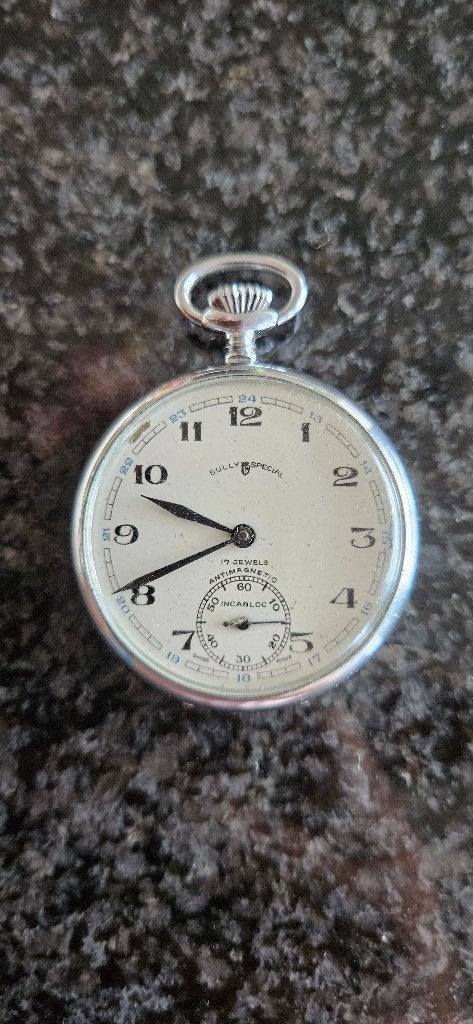 Zwitsers zakhorloge, Handtassen en Accessoires, Ophalen of Verzenden, Zakhorloge