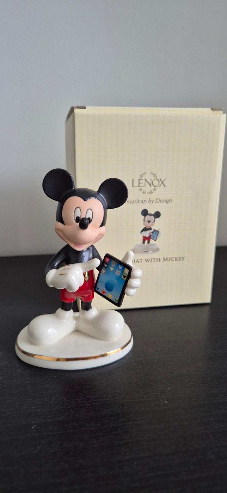 Lenox Disney “Cyber Chat with Mickey, Verzamelen, Ophalen of Verzenden, Mickey Mouse