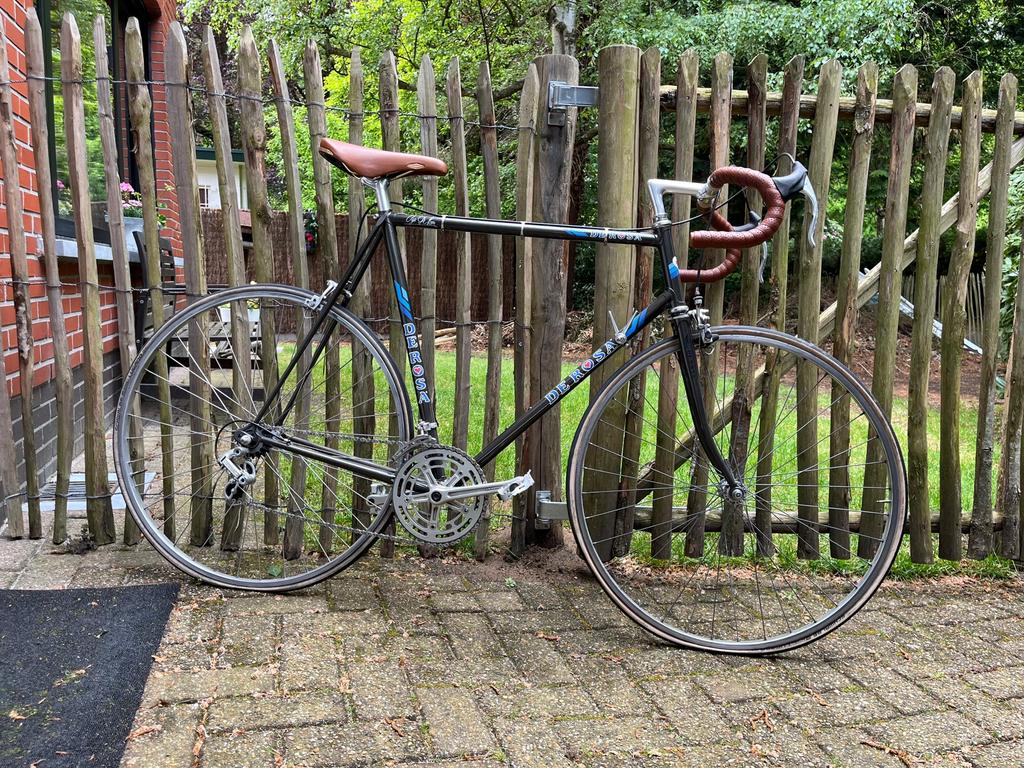 Mooi gerestaureerde retro koersfiets., Fietsen en Brommers, Ophalen, Zo goed als nieuw