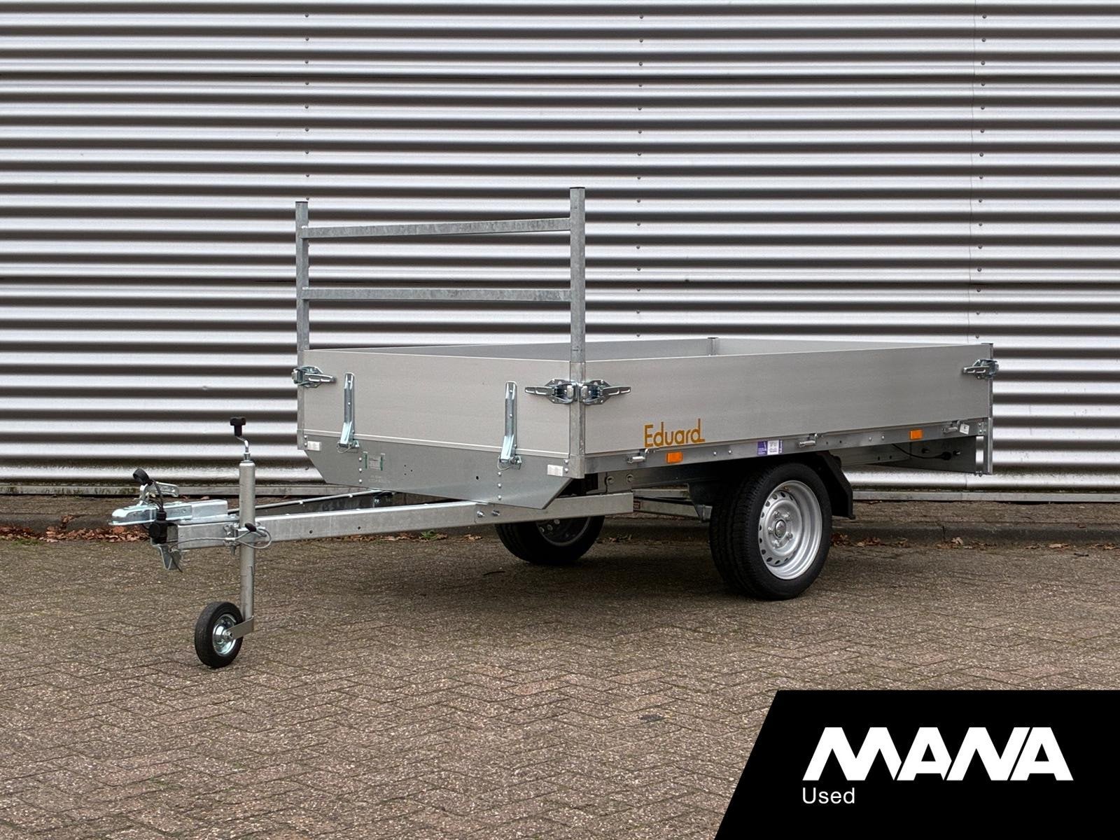 EDUARD P3-2514 ongeremd 230x140 750KG Neuswiel LED verlichti, Auto diversen, MANA Bedrijfswagens, Nieuw, Used@mana-bedrijfswagens.nl