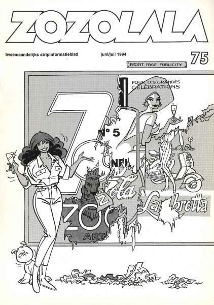 Zozolala magazine nr 75 - “één achtste eeuw” jubileumuitgave, Neuf, Une BD, Enlèvement, Diverse Auteurs