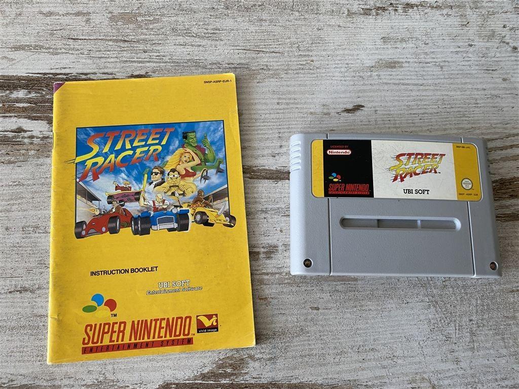 super nintendo street racer [1403], Verzenden, Zo goed als nieuw