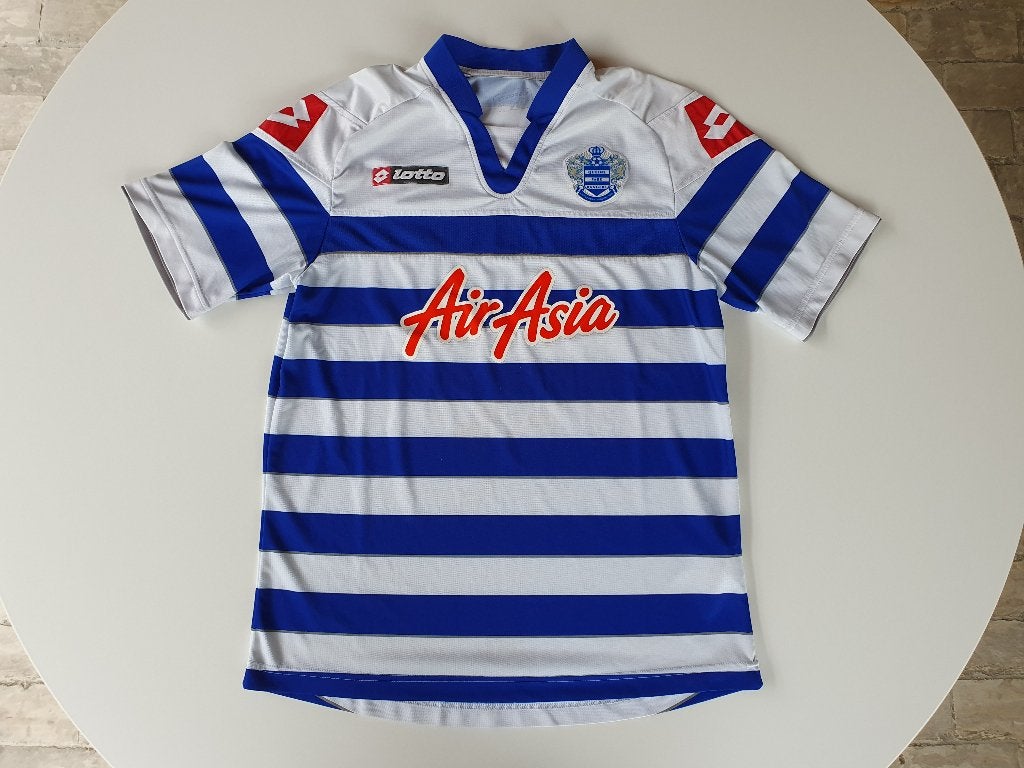 Voetbalshirt QPR Air Asia 2012-2013 Home shirt (Lotto, XL), Verzamelen, Sportartikelen en Voetbal, Ophalen of Verzenden, Gebruikt