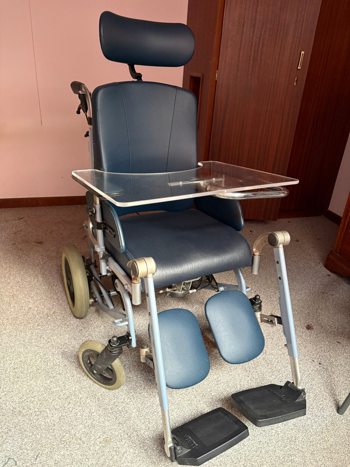 Rolstoel Sunrise medical - breezy relax, Divers, Enlèvement, Utilisé, Fauteuil roulant à pousser