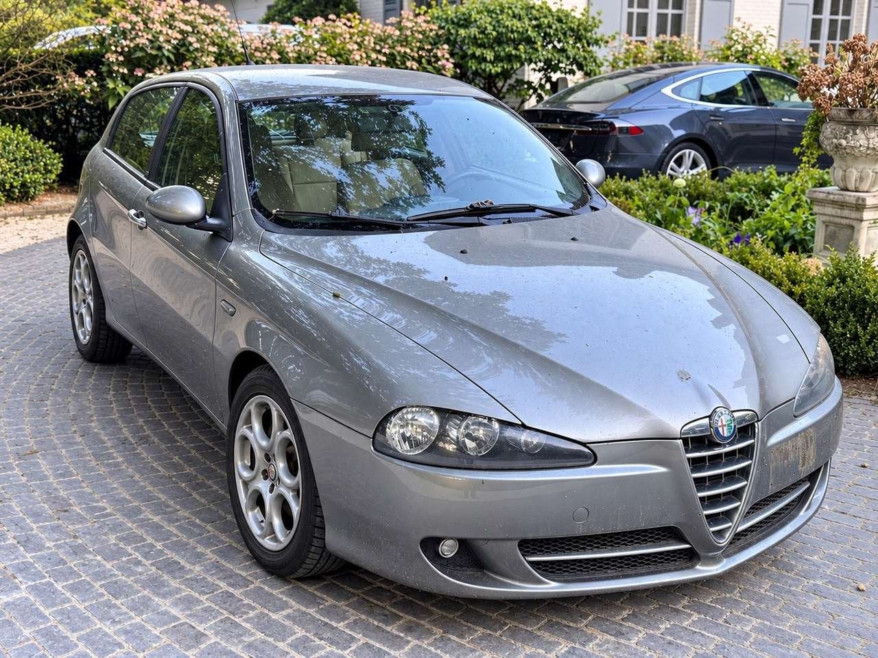 Alfa Romeo 147 1.9 JTD M-Jet Distinctive Gran Premi- Trofeo, Auto's, 0 kg, Beige, 0 kg, Bedrijf