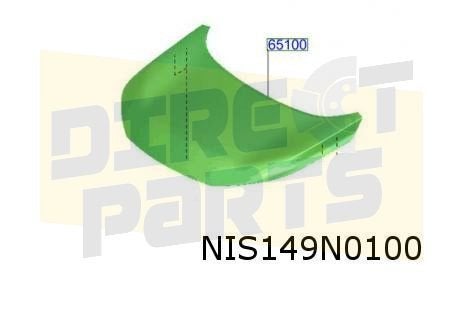 Nissan X-Trail (9/22-) Motorkap Origineel! F510M6RAMA, Neuf, -, -, -