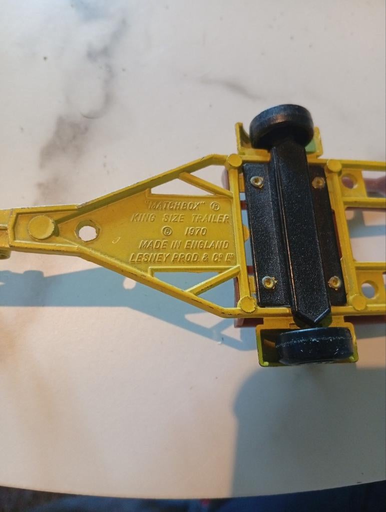 Matchbox King Size, met name het Trailer K-8-model, Ophalen, Gebruikt