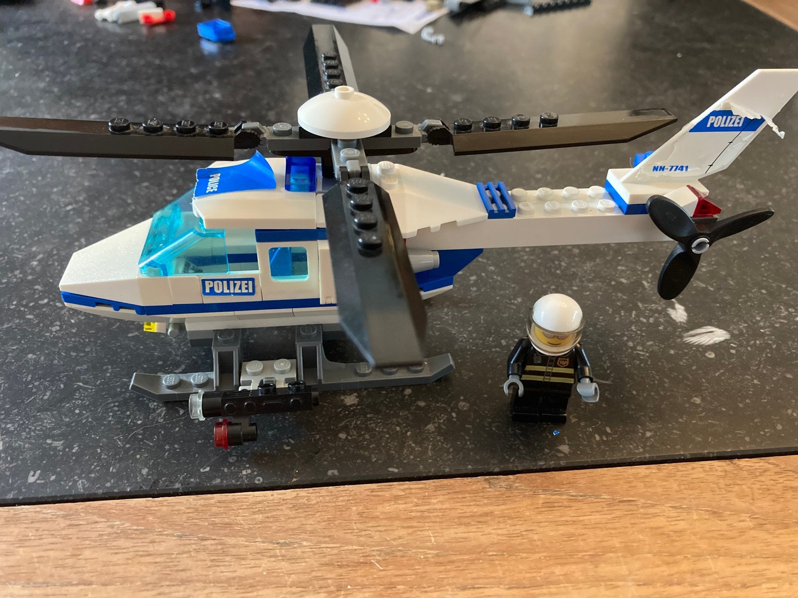 Lego 7741 hélicoptère, Enlèvement ou Envoi, Utilisé, Lego