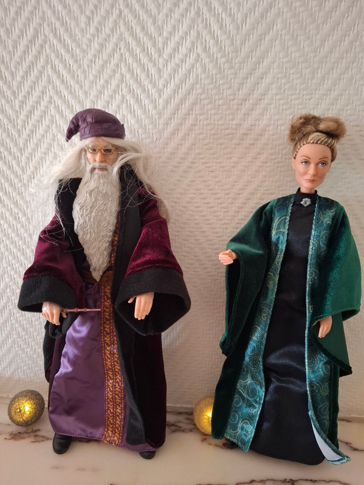 2 figurines Harry Potter : Minerva + Dumbledore, Divers, Enlèvement