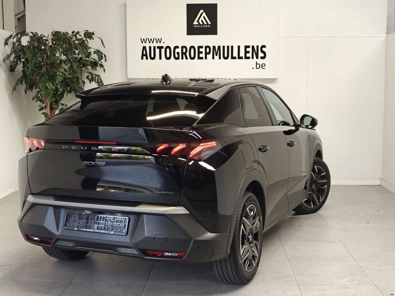 Peugeot 3008 Hybrid e-DSC6 GT, Auto's, Gebruikt, Zwart, 1199 cc, 136 pk