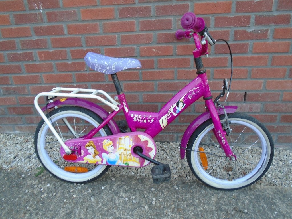 Kinderfiets van Walt Disney, Vélos & Vélomoteurs, Vélos | Filles, Frein à rétropédalage, Enlèvement, Utilisé, Frein à main