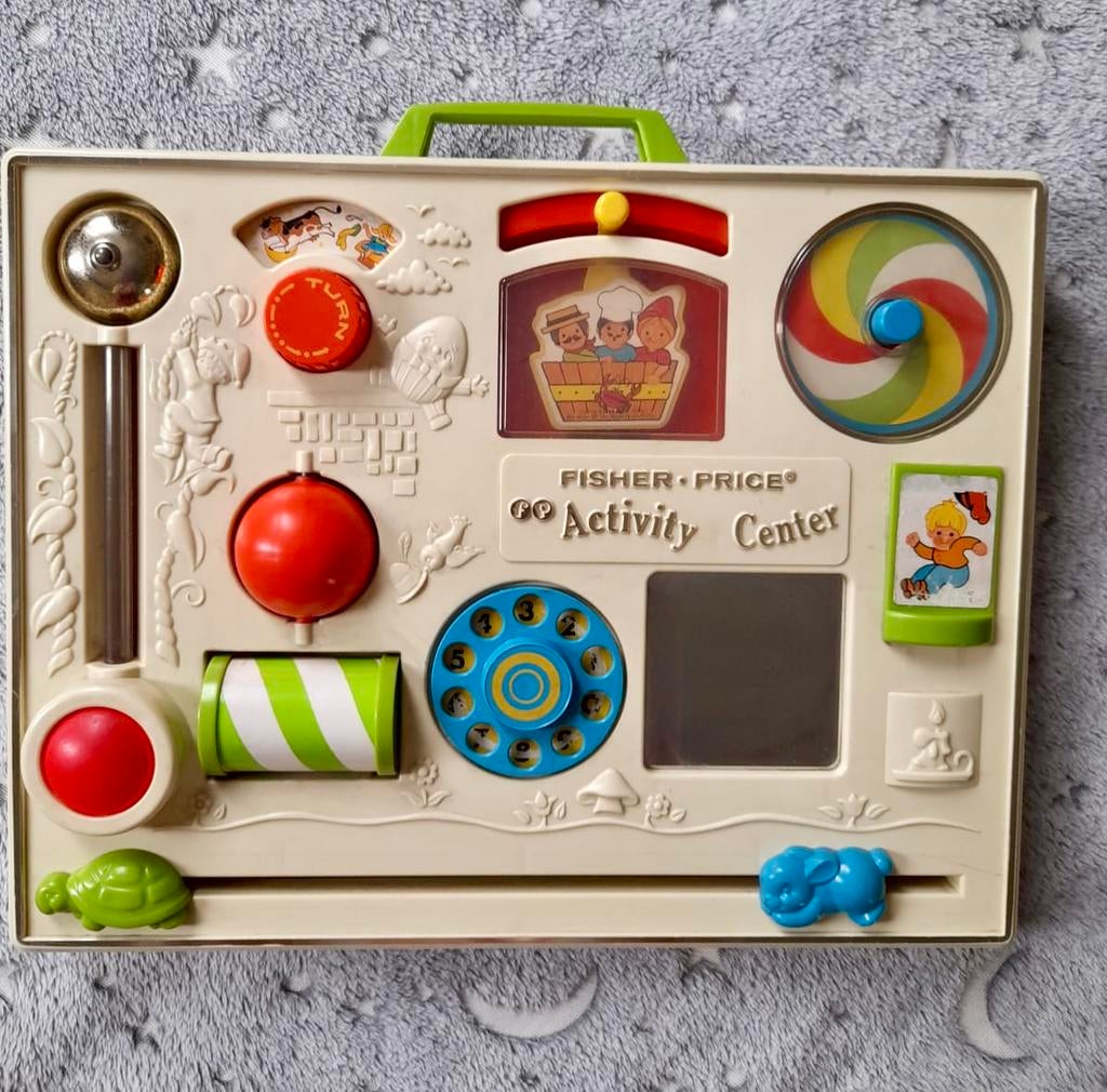 Fisher-Price Activity Center vintage, Enlèvement ou Envoi, Utilisé, Autres types, Sonore