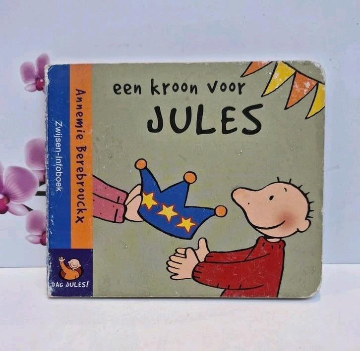 🧡 Boek: Een kroon voor Jules, Boeken, Gelezen, 3 tot 4 jaar, Annemie Berebrouckx, Ophalen of Verzenden