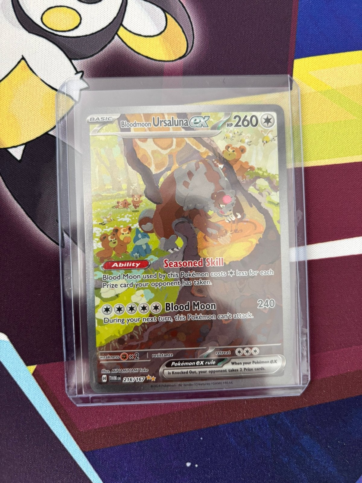 Carte Pokémon - Bloodmoon Ursaluna - TWM, Enlèvement, Neuf, Cartes en vrac