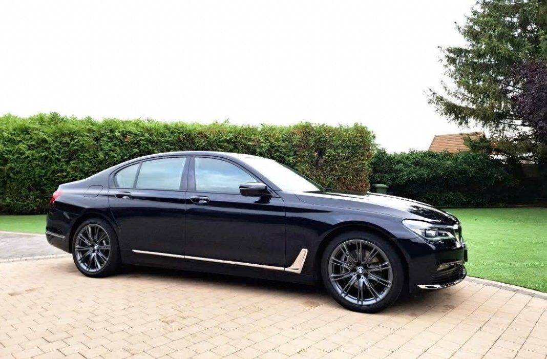 BMW 730D X Drive Individual ! Full Option 1ste eigenaar !, Auto's, Automaat, Blauw, 7 Reeks, Leder