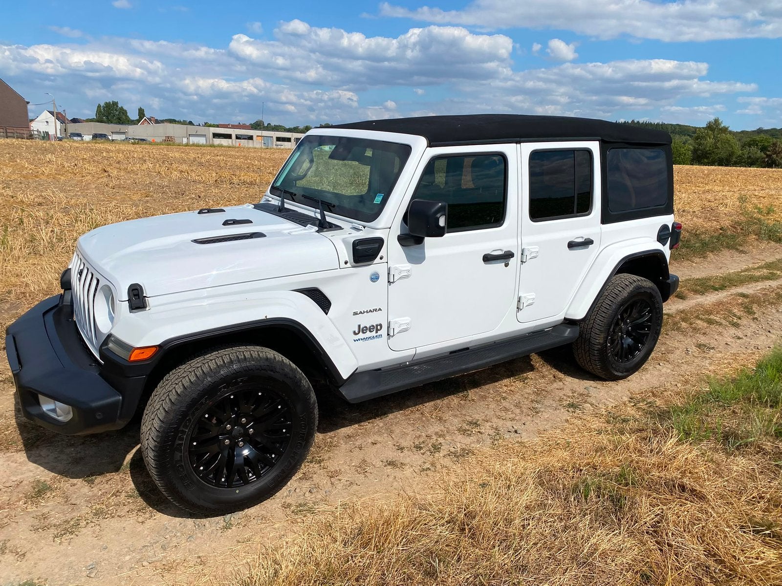 Jeep wrangler 2.0 Hybride, Automaat, 4 deurs, Cabriolet, Wit