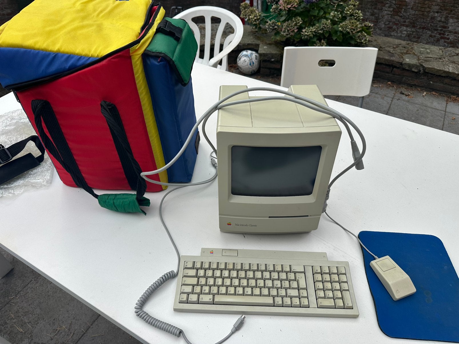 Macintosh classic, Computers en Software, Apple Desktops, Ophalen, Zo goed als nieuw