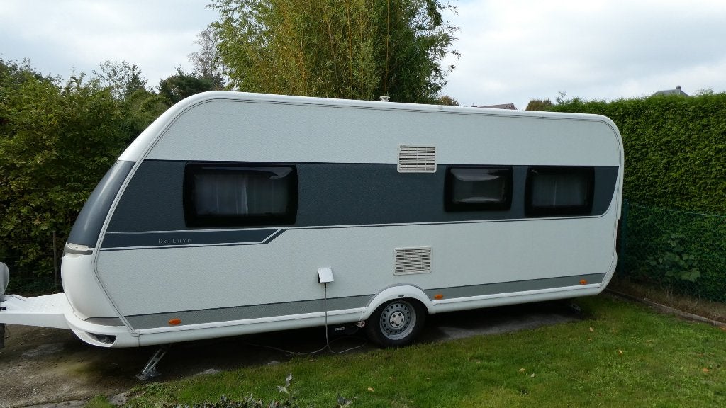 Hobby De Luxe 540 UL van 2014 met twinbedden en mover, Jusqu'à 4, Hobby, Particulier, 2 lits séparés