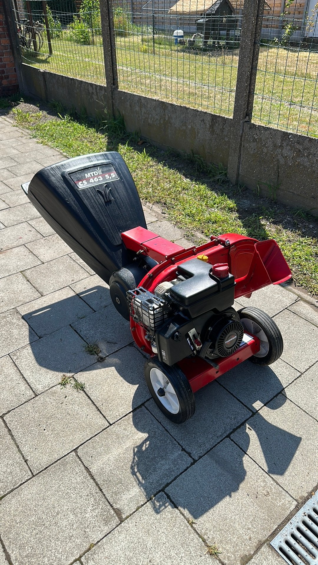 Hakselaar MTD cs463, Ophalen, Zo goed als nieuw, Benzine