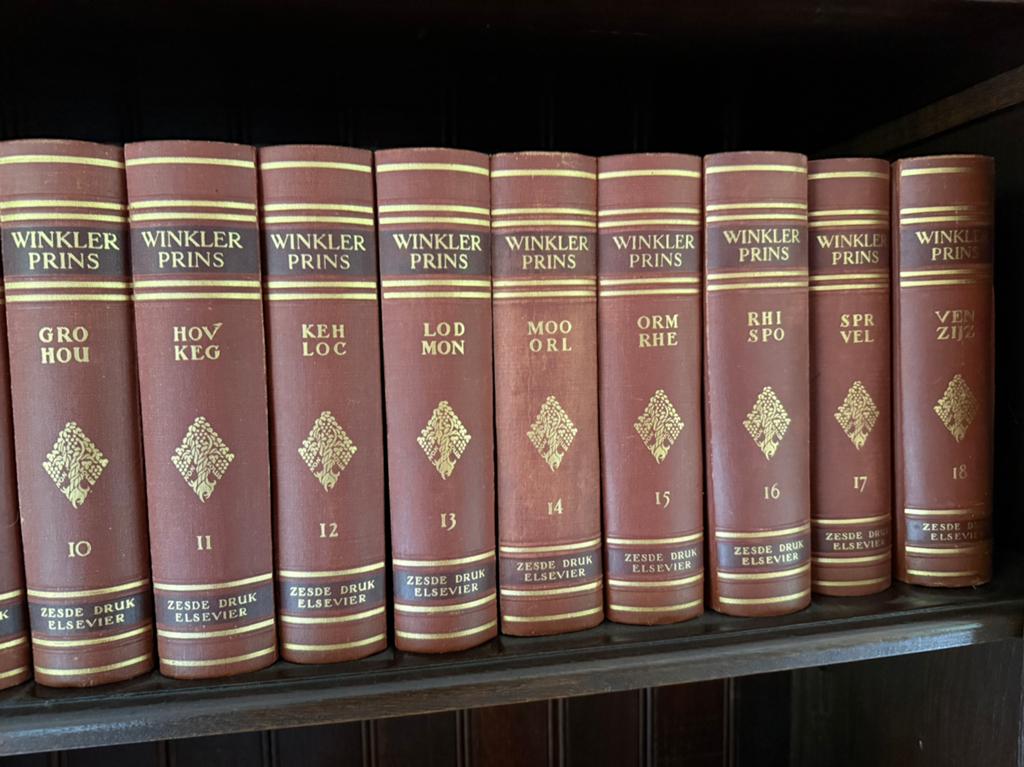 Encyclopedieën Winkler Prins, Livres, Enlèvement