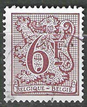 Belgie 1981 - Yvert/OBP 1998 - Heraldieke leeuw - 6 F. (ST), Postzegels en Munten, Postzegels | Europa | België, Verzenden, Gestempeld