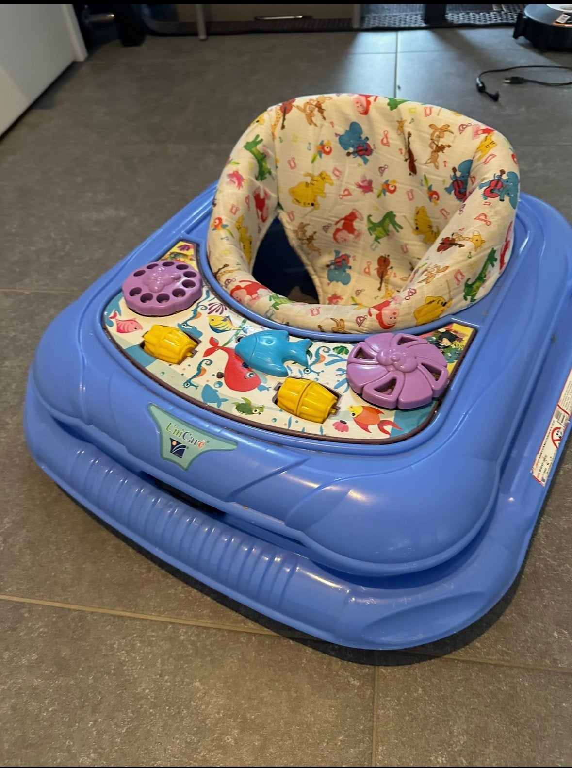 Baby loopstoelje, Enlèvement, Utilisé