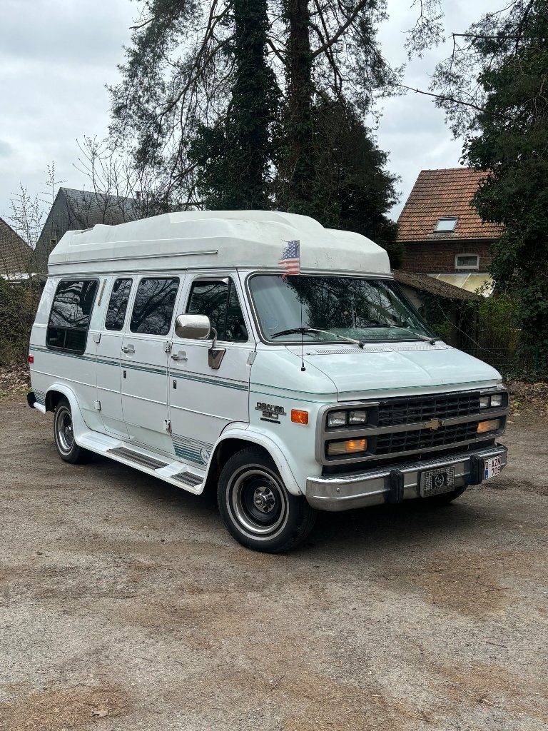 Chevy van g20 1993, Auto's, Automaat, 8 cilinders, Wit, Particulier