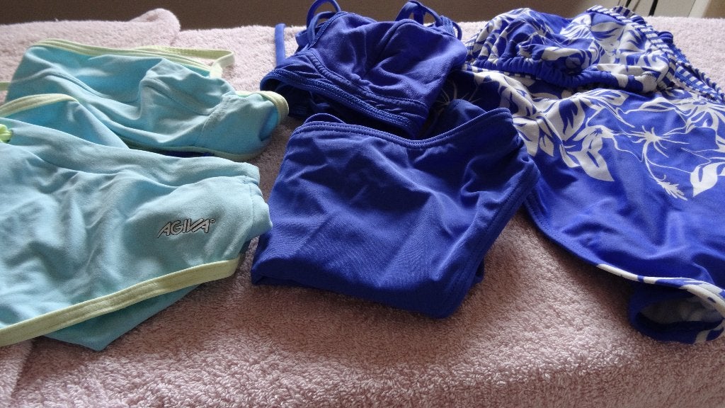 LOT DE 3 BIKINI, Enlèvement ou Envoi, Porté, Bleu, Bikini