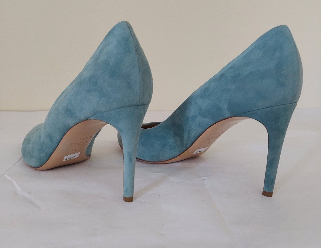 865C* Casadei - sexy escarpins bleus cuir neufs (41), Neuf, Escarpins, Bleu, Casadei