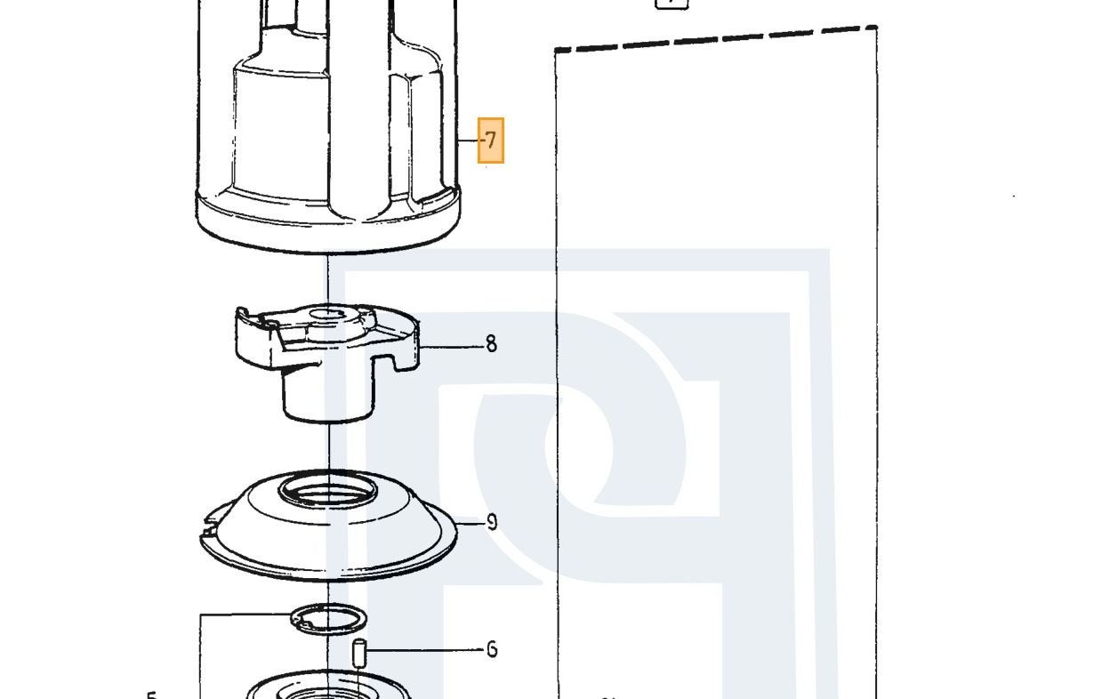Volvo Verdelerkap B20B+B20E+B20F+B19+B21+B23+B200K+B200F+B23, Enlèvement ou Envoi, Neuf