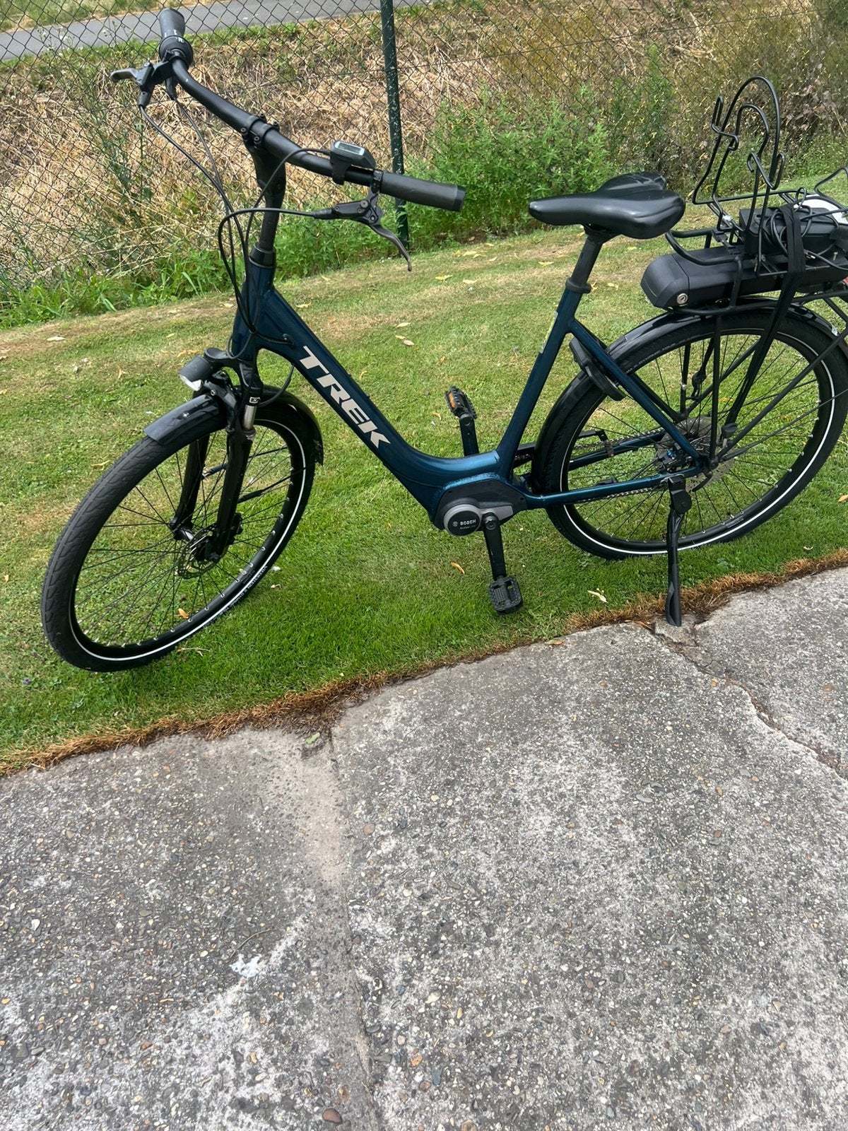 E bike TREK elektrische ondersteuning perfect, Fietsen en Brommers, Elektrische fietsen, Gebruikt, 50 km per accu of meer, 55 tot 59 cm