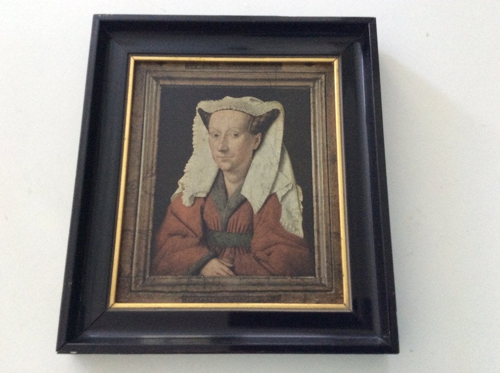 portrait sur cadre de Margareta Van Eyck, Enlèvement ou Envoi, Classique, Portrait ou Personnes