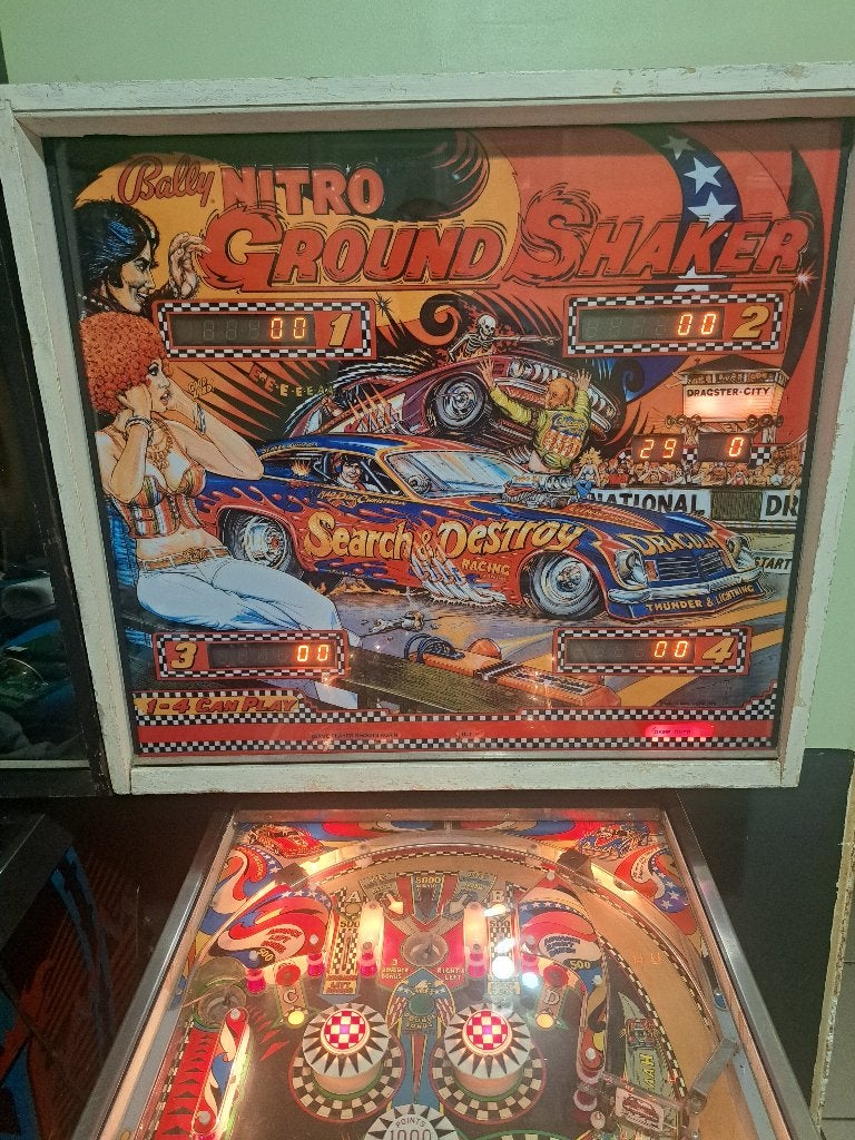 Flipper, Collections, Bally, Flipper (jeu), Enlèvement, Utilisé