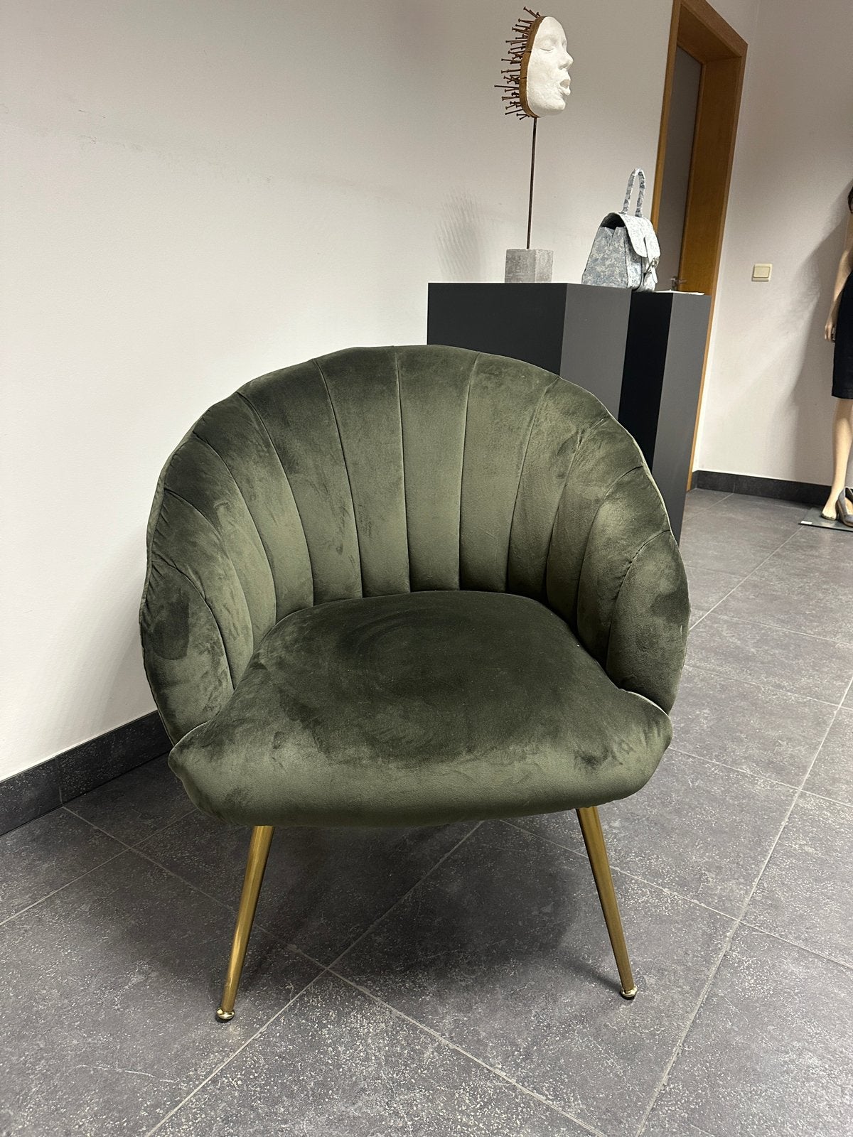Velvet groen zeteltje, Enlèvement, Comme neuf