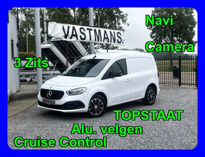Mercedes-Benz Citan 110 / 16.400€ + BTW / 3 Zits / Luxe, Auto's, 745 kg, Stof, 4 cilinders, Wit