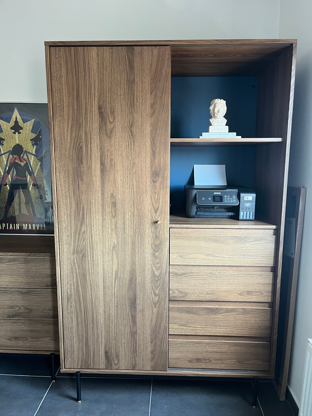 ARMOIRE IKEA RADMANSO, Maison & Meubles, Armoires | Penderies & Garde-robes, Comme neuf, 100 à 150 cm, 150 à 200 cm, Enlèvement