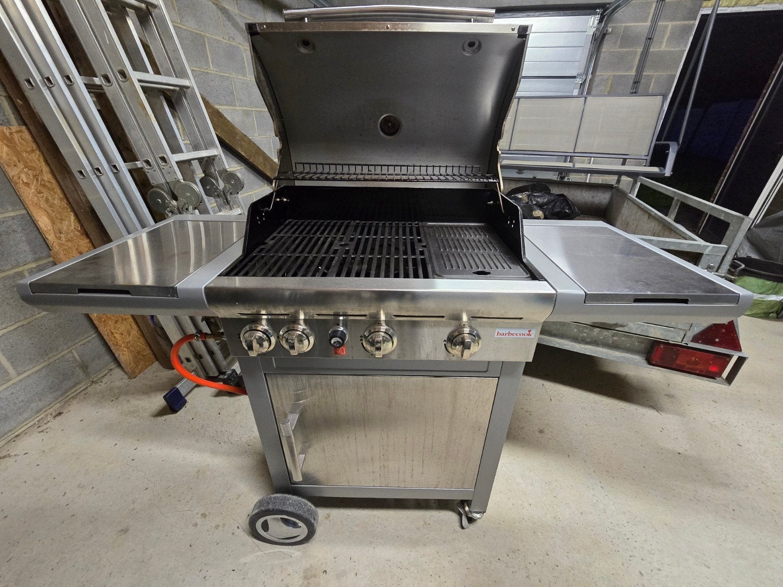 Barbecue au gaz