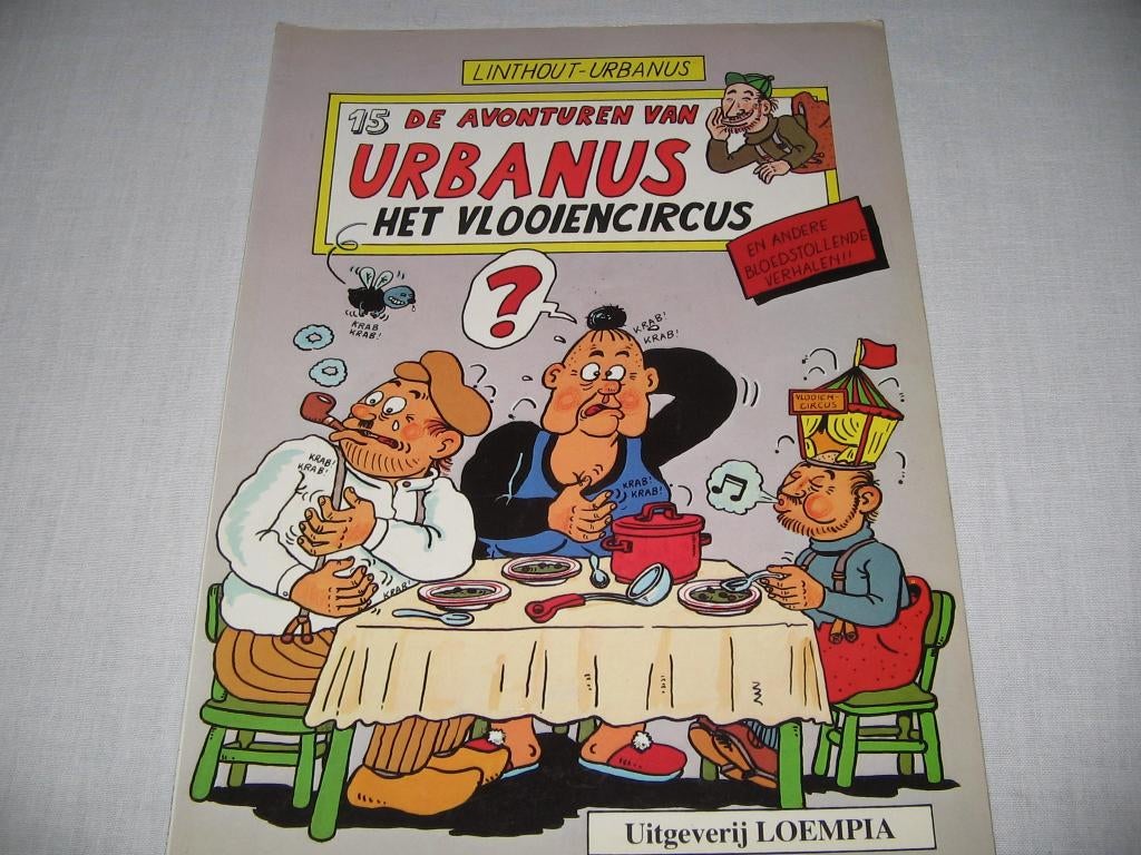De avonturen van Urbanus - lot van 7 stuks - eerste druks, Meerdere stripboeken, Ophalen of Verzenden, Linthout en Urbanus
