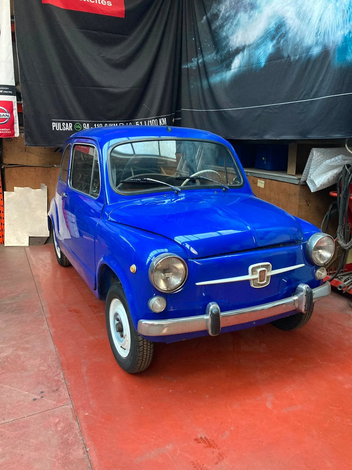 Fiat 600, Enlèvement, Comme neuf