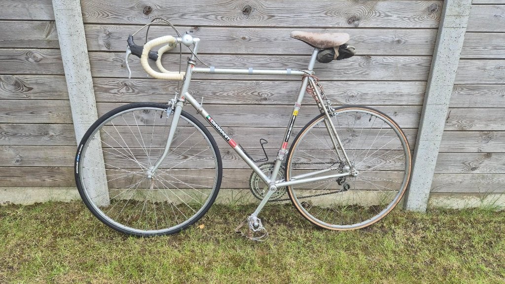 Retro koersfiets, Fietsen en Brommers, Gebruikt, 26 inch, 10 tot 15 versnellingen, Velgrem