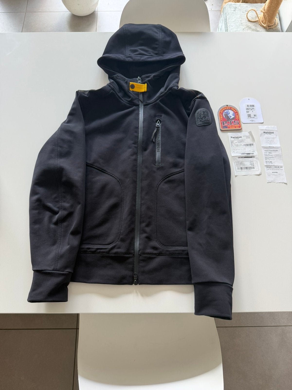Parajumper jas zwart, Enlèvement, Comme neuf, Taille 46 (S) ou plus petite, Noir
