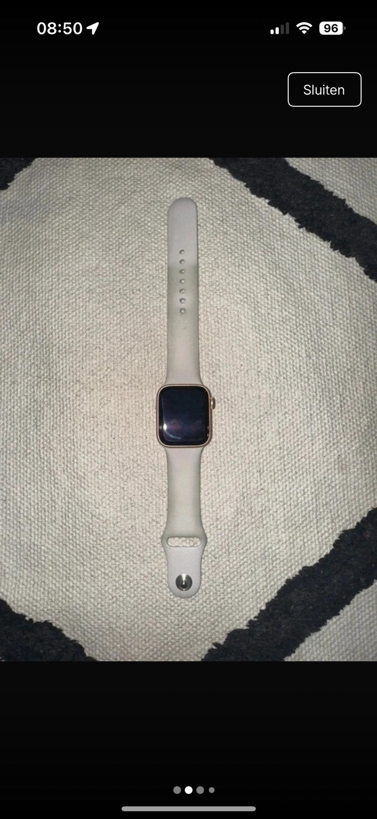 Apple Watch SE GPS Aluminum 40mm 2021, IOS, Ophalen of Verzenden, Zo goed als nieuw, Stappen