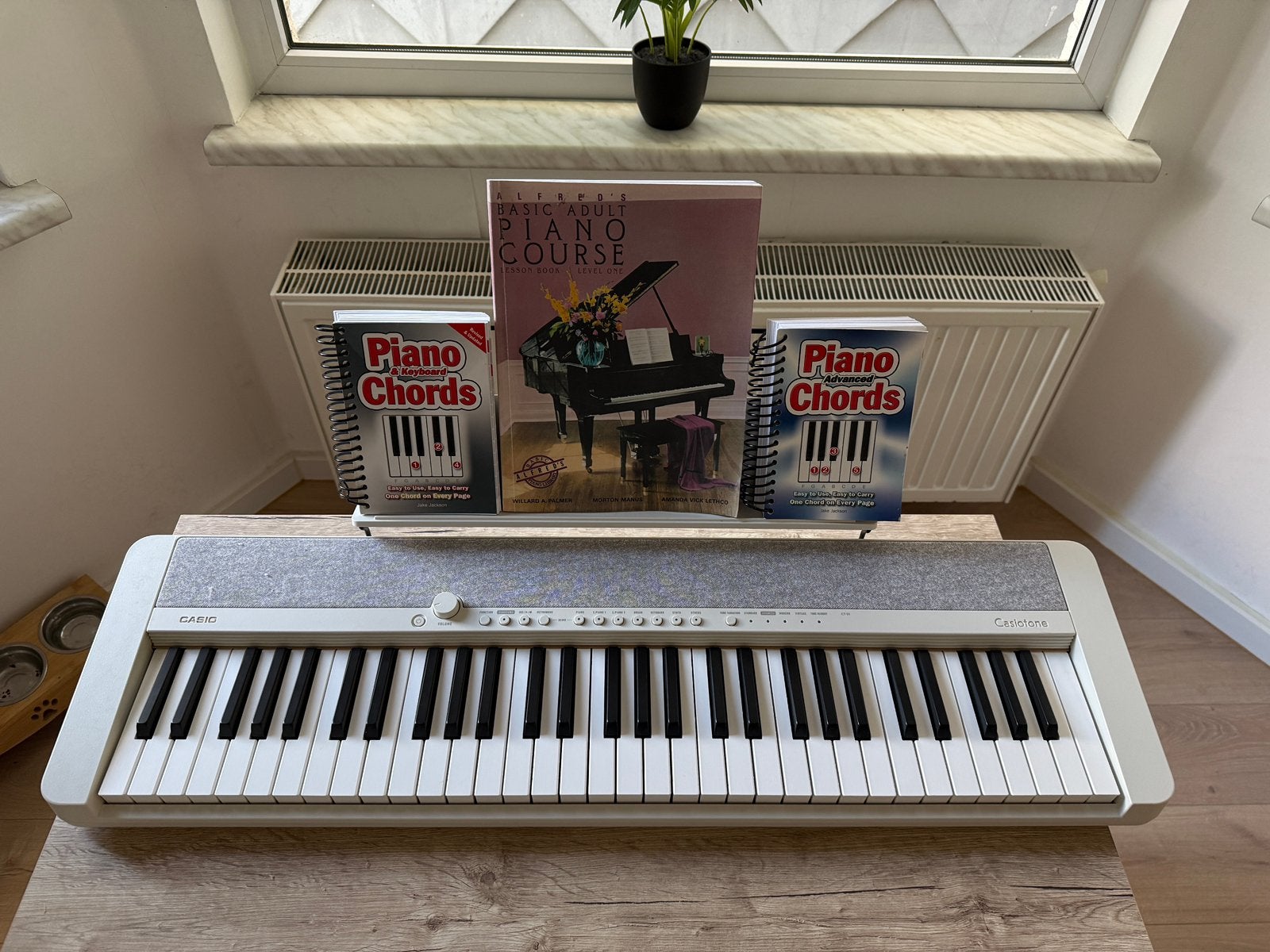 Casio CT-S1WE + accessoires, Musique & Instruments, Claviers, Enlèvement, Comme neuf, Casio