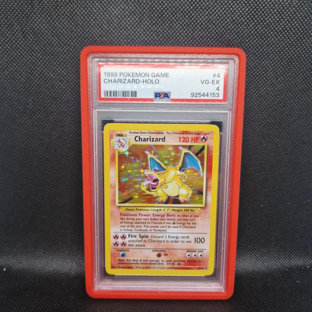 Charizard Holo Base Set PSA 4, Ophalen of Verzenden