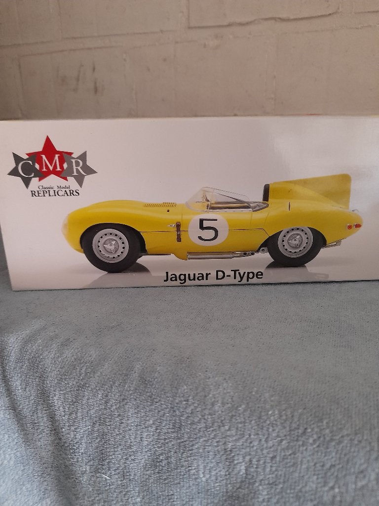JAGUAR TYPE-D 1/18 CM, Envoi, Comme neuf, Voiture, Autres marques