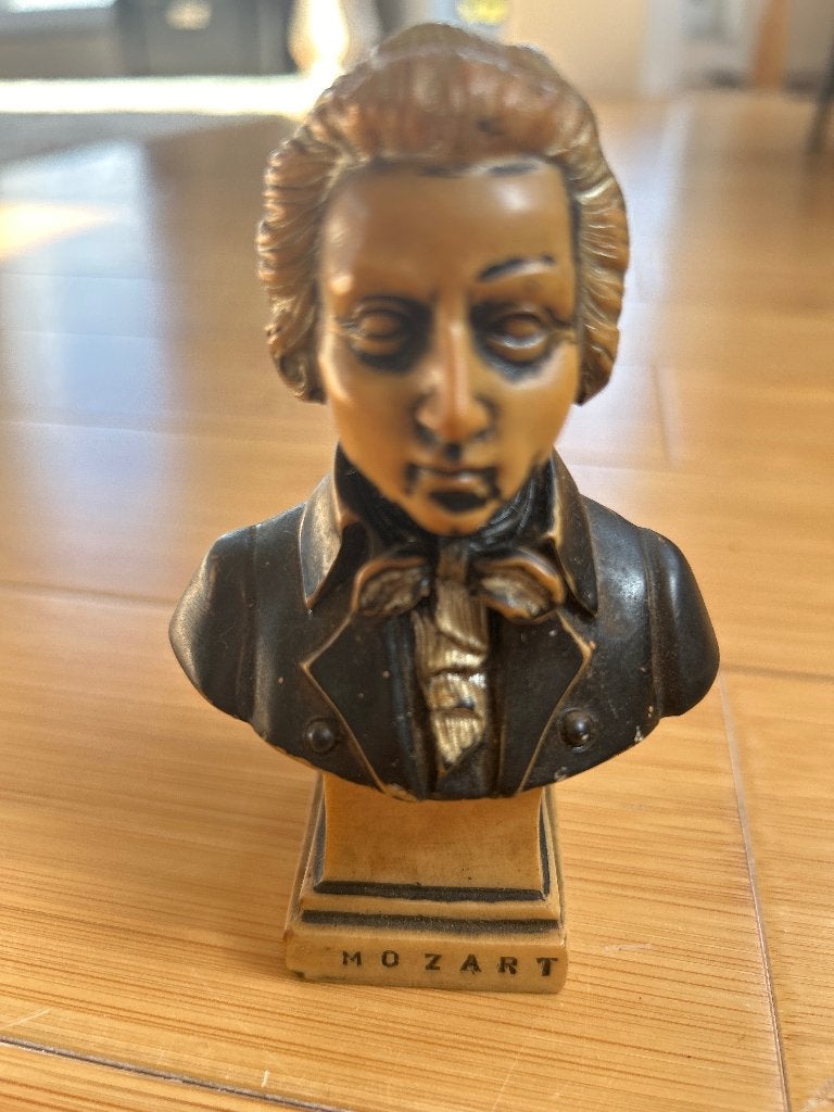 Statuette Mozart, Antiek en Kunst, Ophalen of Verzenden